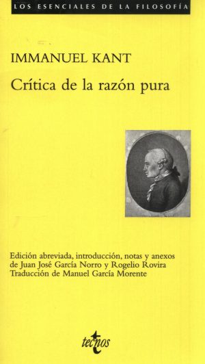 CRITICA DE LA RAZON PURA