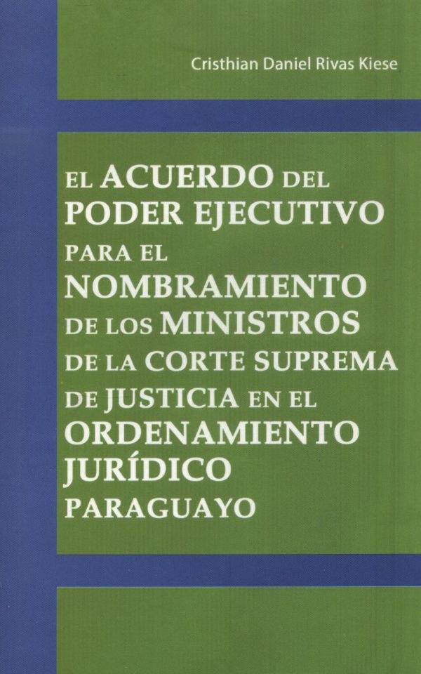 ACUERDO DEL PODER EJECUTIVO PARA EL NOMBRAMI
