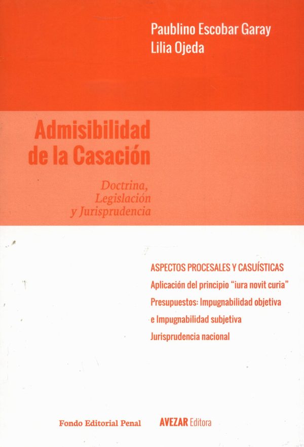 ADMISIBILIDAD DE LA CASACION