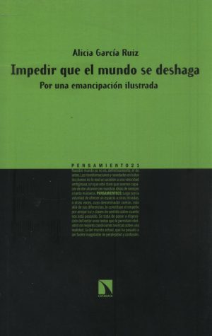 IMPEDIR QUE EL MUNDO SE DESHAGA