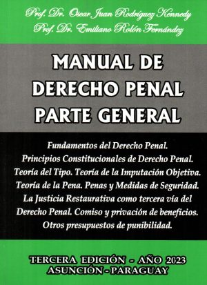 MANUAL DE DERECHO PENAL GENERAL