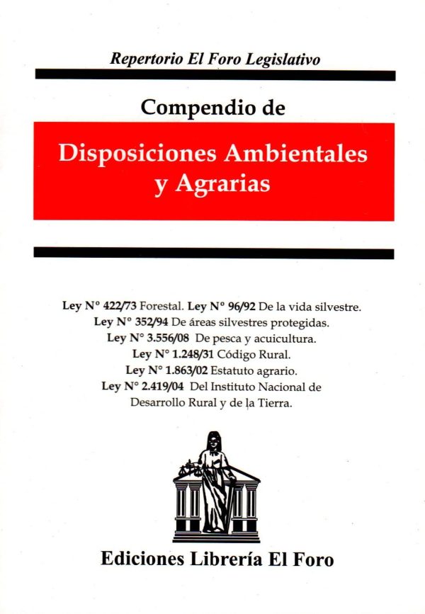 COMPENDIO DE DISPOSICIONES AMBIENTALES Y AGRA