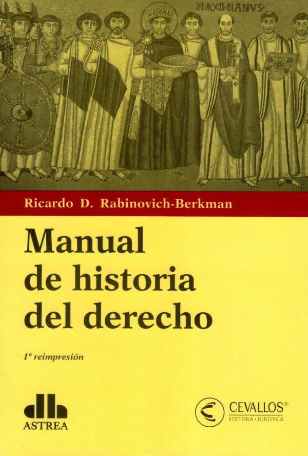 MANUAL DE HISTORIA DEL DERECHO