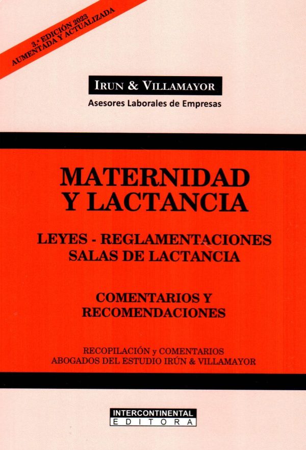 MATERNIDAD Y LACTANCIA