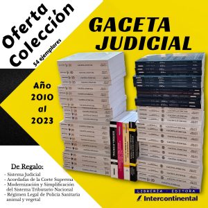 OFERTA COLECCION GACETA JUDICIAL