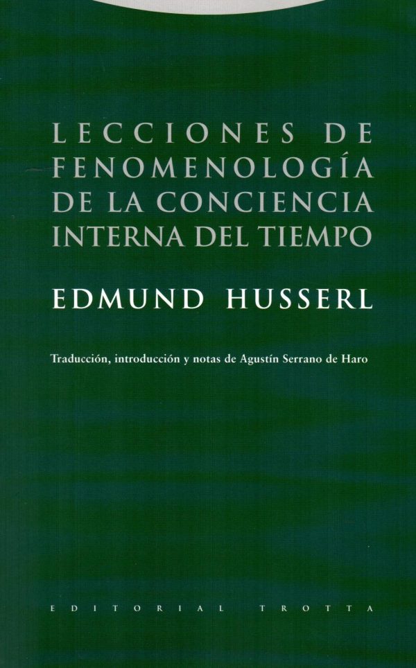 LECCIONES DE FENOMENOLOGIA DE LA CONCIENCIA I