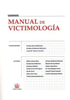 MANUAL DE VICTIMOLOGIA