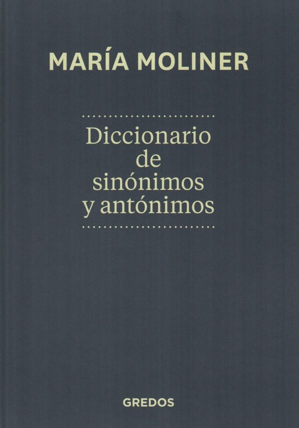 DICCIONARIO DE SINONIMOS Y ANTONIMOS