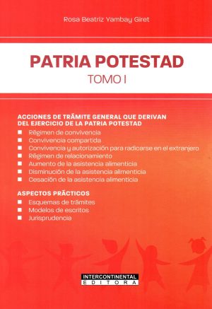 PATRIA POTESTAD TOMO I