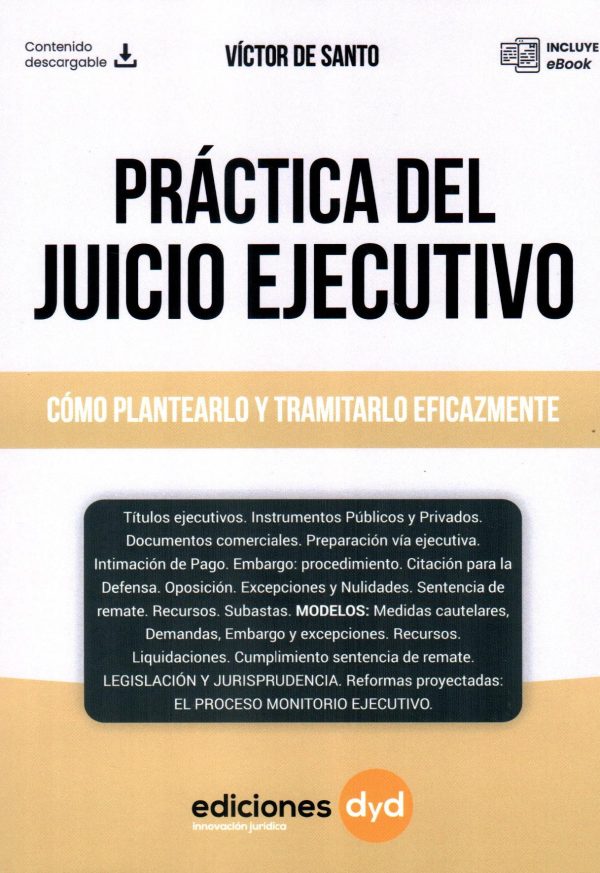 PRACTICA DEL JUICIO EJECUTIVO