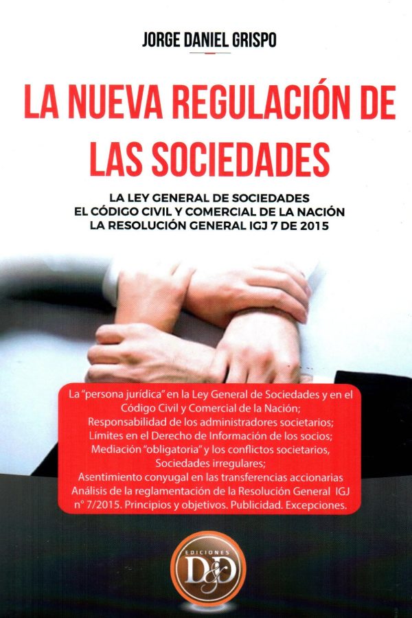 NUEVA REGULACION DE LAS SOCIEDADES LA