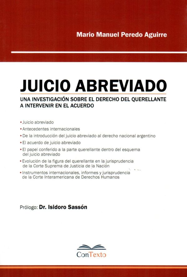 JUICIO ABREVIADO