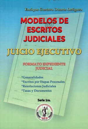MODELOS DE ESCRITOS JUDICIALES JUICIO EJECUTO