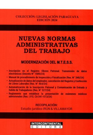 NUEVAS NORMAS ADMNISTRATIVAS DEL TRABAJO