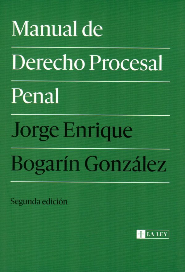 MANUAL DE DERECHO PROCESAL PENAL