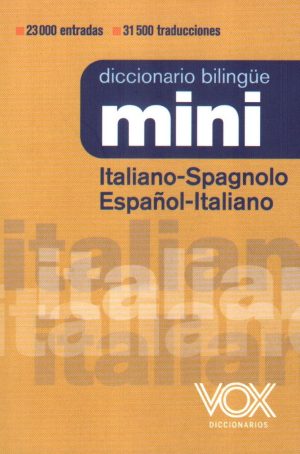 DICCIONARIO BILINGUE MINI ITALIANO ESPAÑOL