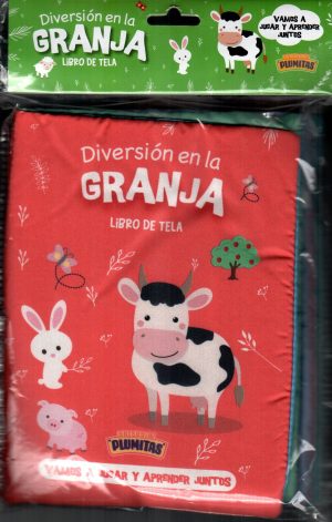 DIVERSION EN LA GRANJA LIBRO DE TELA