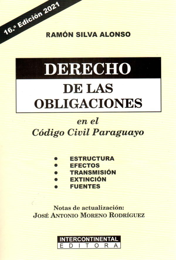 DERECHO DE LAS OBLIGACIONES